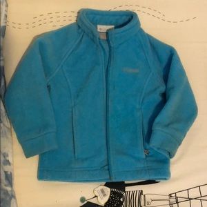 Columbia size 2T fleece jacket